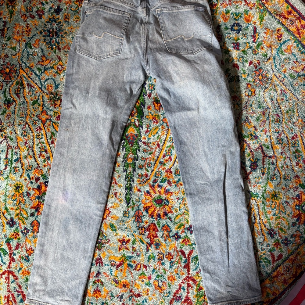 7 For All Mankind Light Blue Denim Jeans